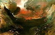 John Martin the great day of his wrath Sweden oil painting artist